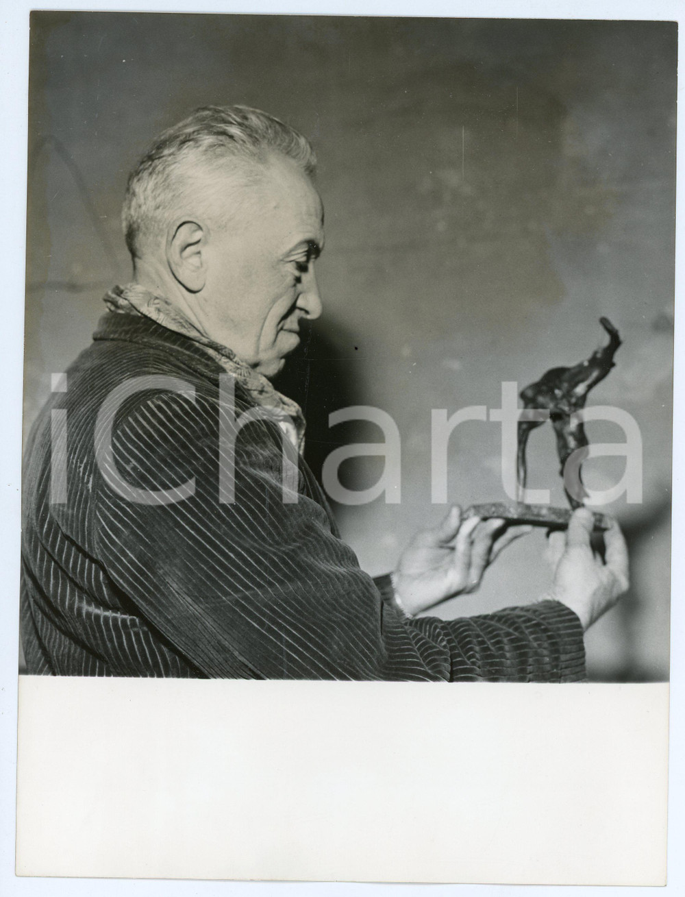 Fotografia d epoca originale 1960 ca Arnaldo BARTOLI nel documentario Il nostro pane sa di fiume  Foto 2 1