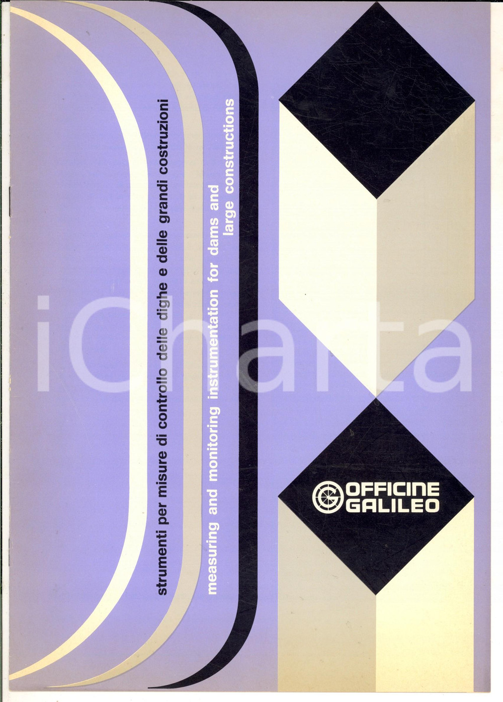 Materiale pubblicitario d’epoca 1974 OFFICINE GALILEO Strumenti misure controllo dighe e costruzioni 8 pp. 4 1