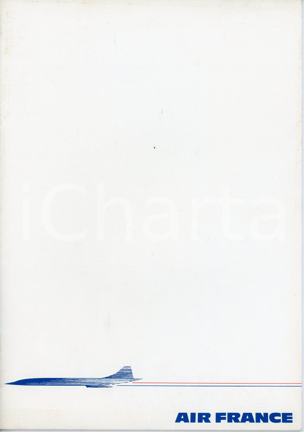 Libro, pubblicazione d epoca 1975 AIR FRANCE Témoignages sur CONCORDE Magazine MACH 2 Pubblicazione 1