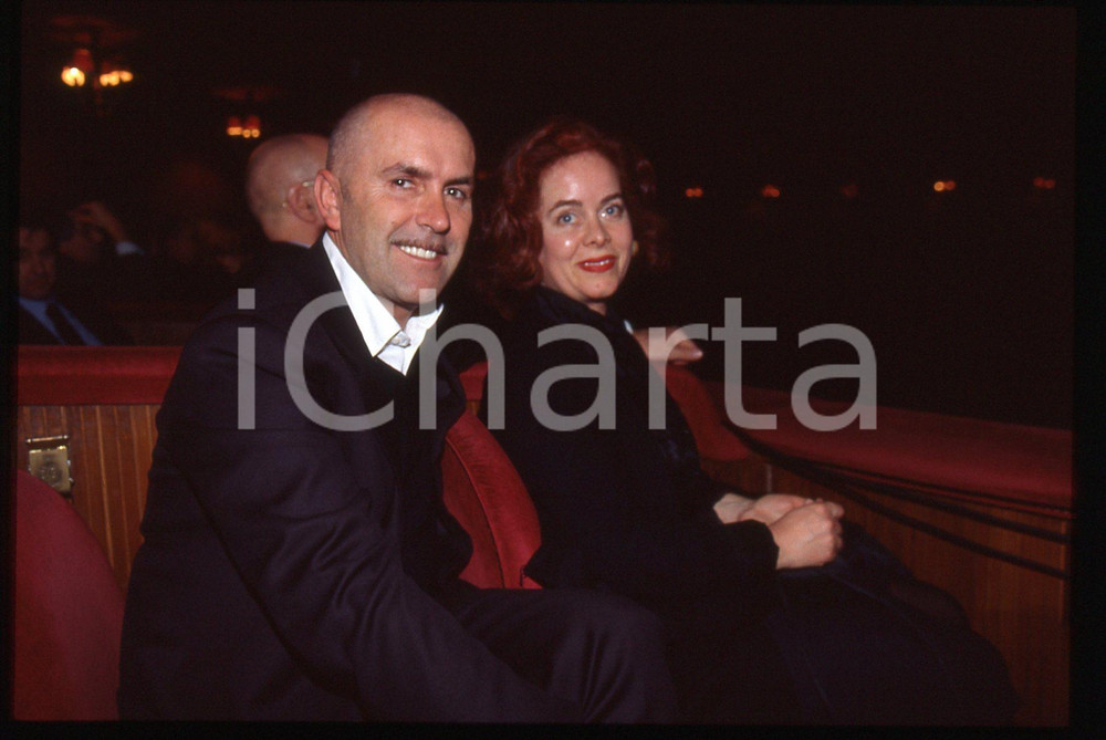 Fotografia d epoca originale 35mm vintage slide 2000 ca MODA Alviero MARTINI Ritratto dello stilista 3 1