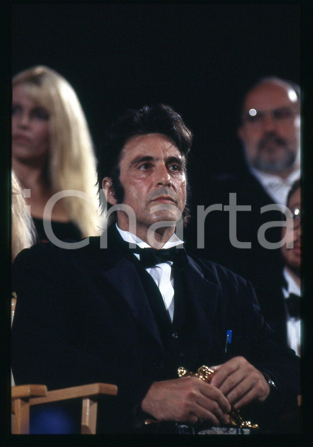 Negativo, diapositiva originale 1994 Al PACINO alla Mostra del cinema di VENEZIA 35mm VINTAGE SLIDE 13 1