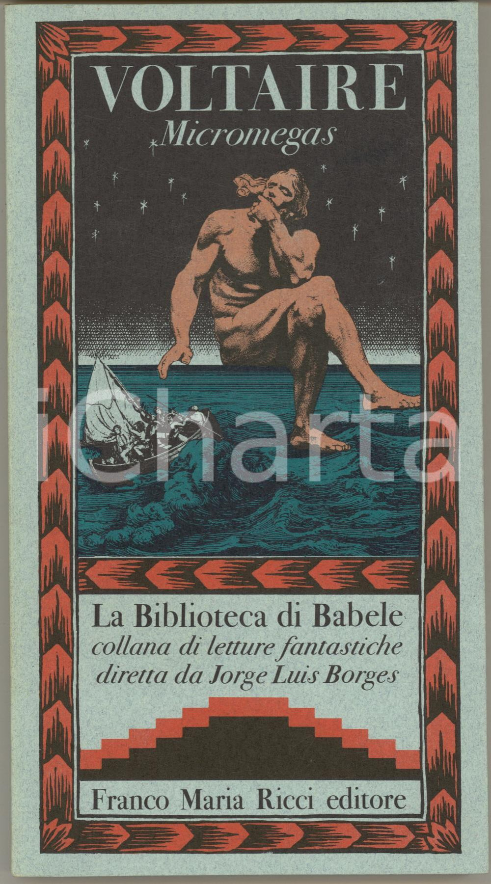 Libro, pubblicazione d epoca 1979 VOLTAIRE Micromegas Franco Maria RICCI Biblioteca Babele 1