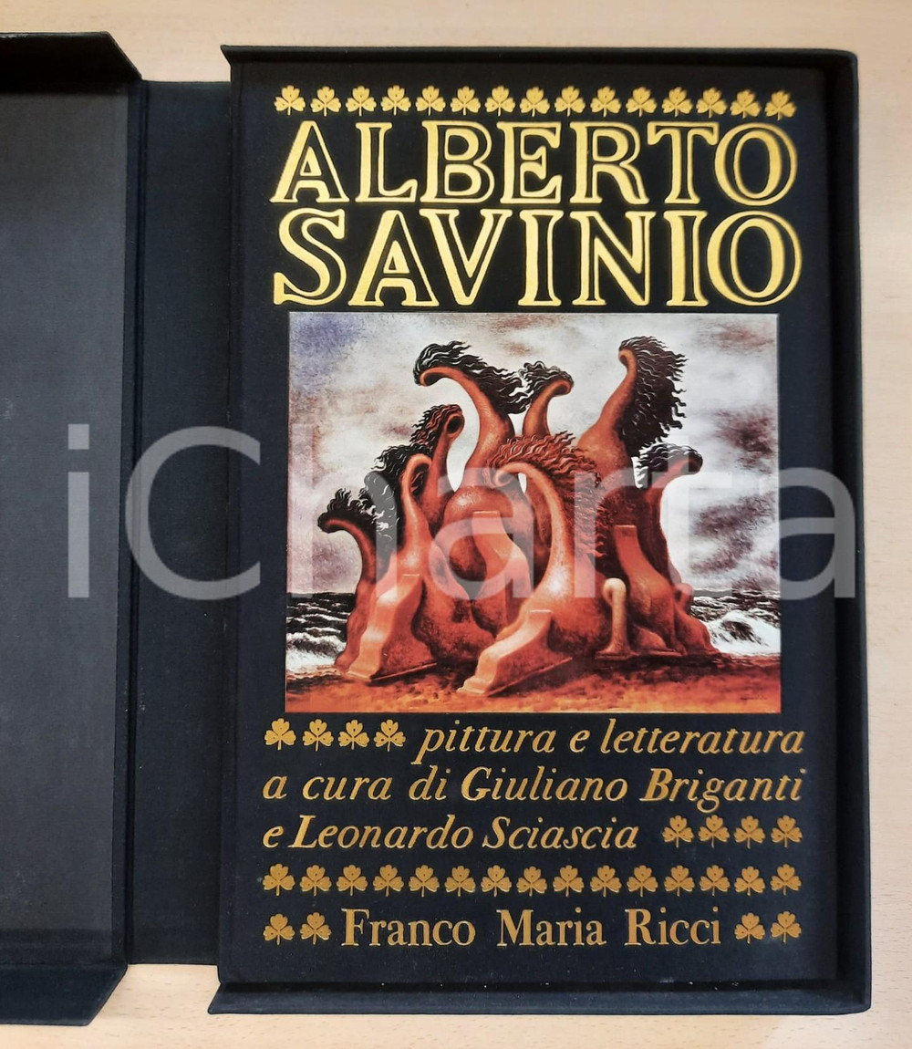 Libro, pubblicazione d epoca 1979 Leonardo SCIASCIA  Alberto Savinio  FMR Franco Maria Ricci Editore 3 1