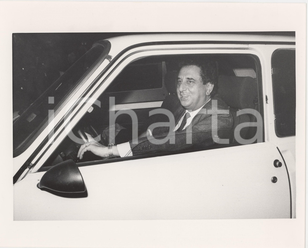 Fotografia d epoca originale 1990 ca DEMOCRAZIA CRISTIANA Alberto GAROCCHIO Politico  Foto 25x20 1 1