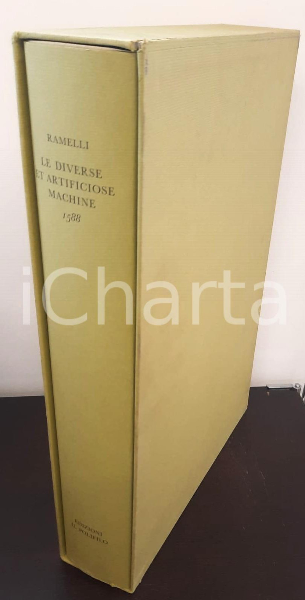 Libro, pubblicazione d epoca 1991 Agostino RAMELLI Le diverse et artificiose machine  1588 Il Polifilo 1