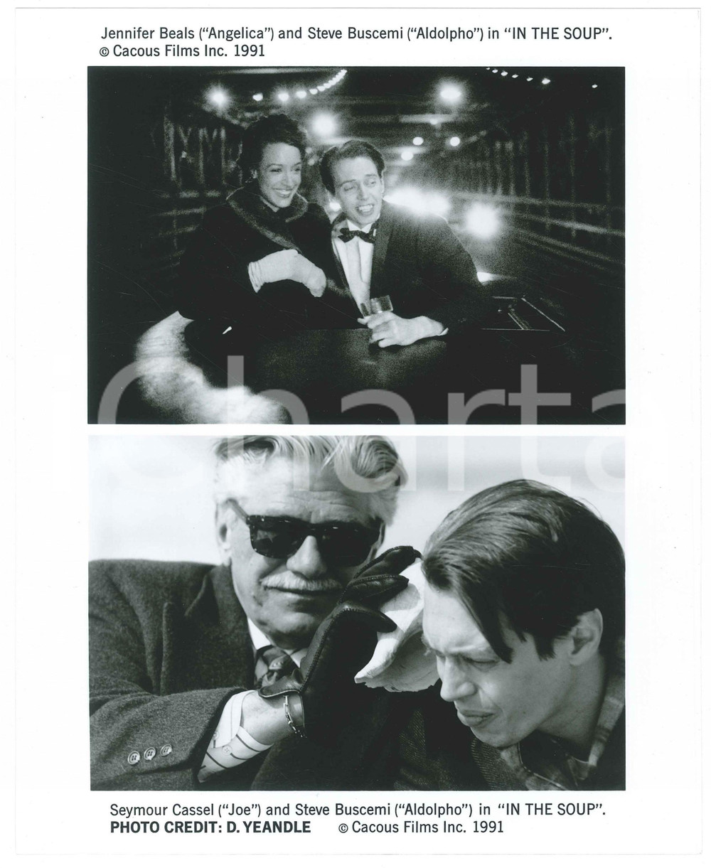 Materiale cinematografico d’epoca 1991 CINEMA IN THE SOUP Steve BUSCEMI Seymour CASSEL Photo 20x25 cm 1