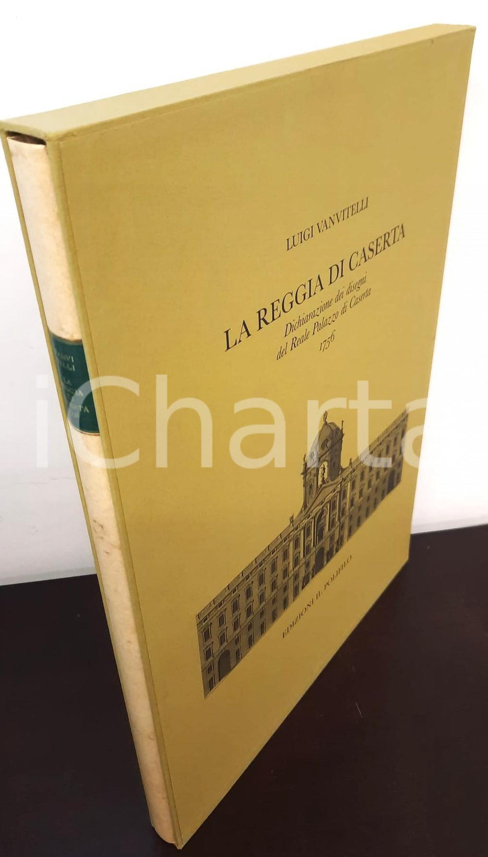 Libro, pubblicazione d epoca 1997 Luigi VANVITELLI La Reggia di Caserta  Disegni 1756 IL POLIFILO 1