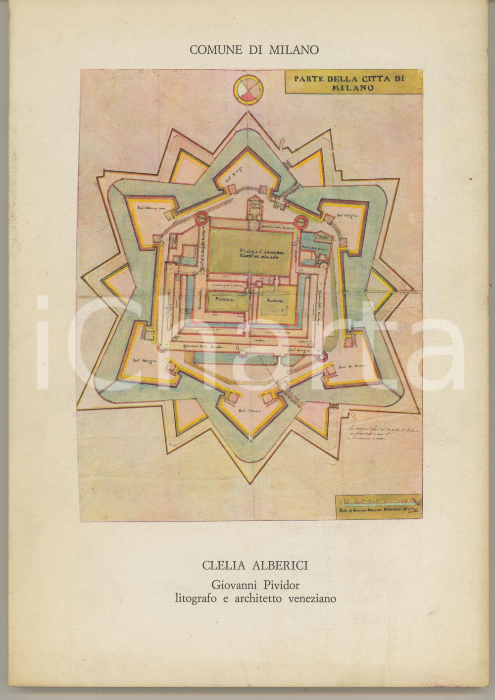 Libro, pubblicazione d epoca 1975 Clelia ALBERICI Giovanni Pividor litografo e architetto veneziano 1