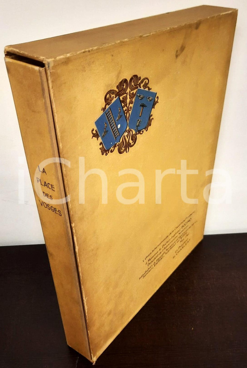 Libro, pubblicazione d epoca 1958 PARIS La place des Vosges 1