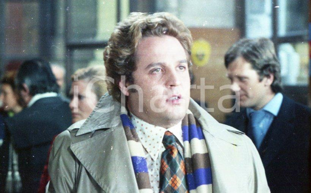 Fotografia d epoca originale 1975 Renato POZZETTO NEGATIVO ORIGINALE 1