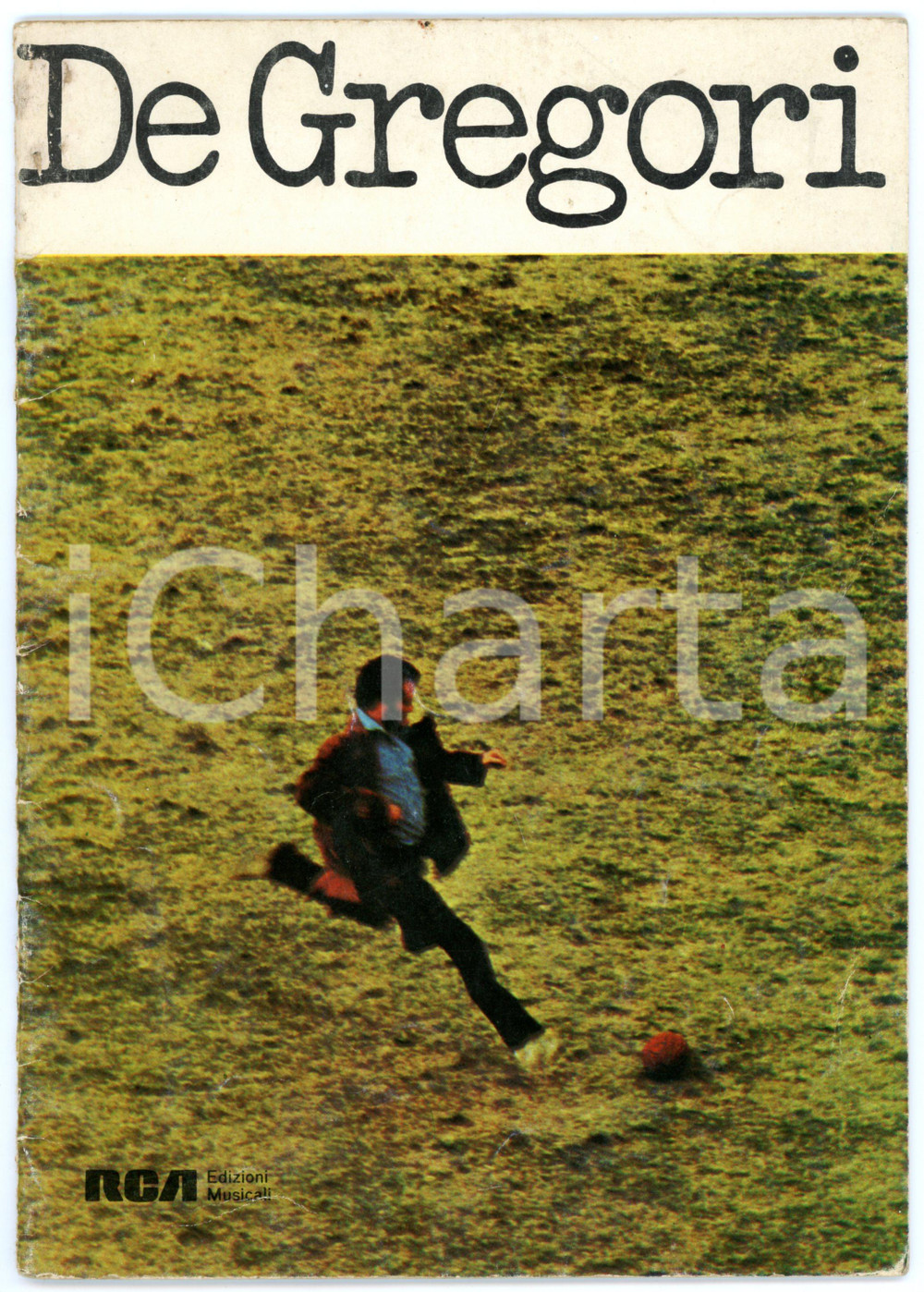 Oggetto da collezione cartaceo 1978 Francesco DE GREGORI Raccolta di spartiti  Pubblicazione RCA 1