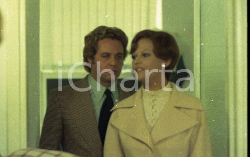 Fotografia d epoca originale 1975 Claudia CARDINALE e Renato POZZETTO NEGATIVO ORIGINALE 5 1