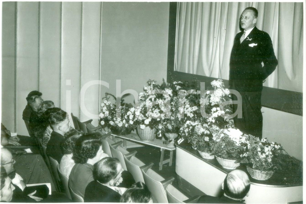 Fotografia d epoca originale 1960 ca UTRECHT OLANDA Inaugurazione del cinema STUDIO Fotografia 1