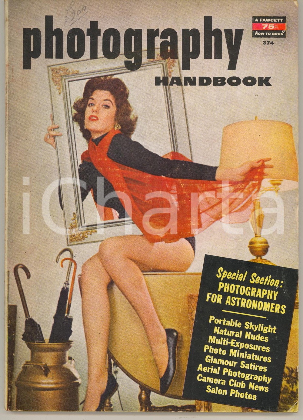Libro, pubblicazione d epoca 1960 ca PHOTOGRAPHY Handbook  ILLUSTRATED A. Fawcett 144 pp. 1