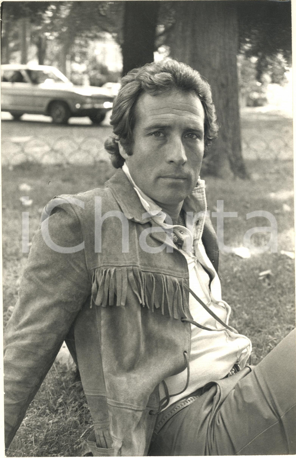 Fotografia d epoca originale 1970 ca ITALIA  CINEMA Maurizio MERLI  Ritratto  Foto 20x30 cm 1
