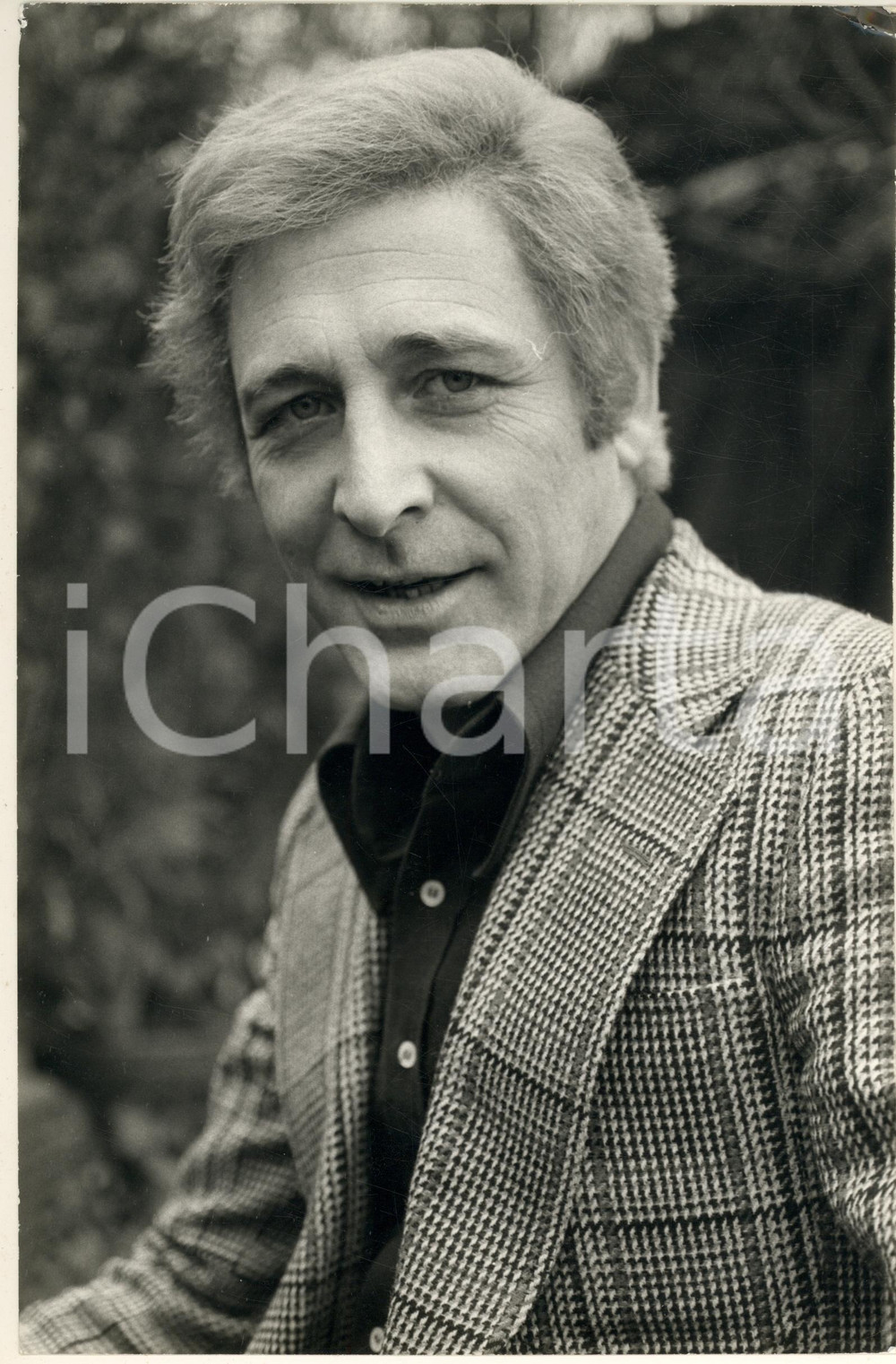 Fotografia d epoca originale 1975 ca COSTUME ITALIA Attore Ugo PAGLIAI  Ritratto Foto 20x30 cm 4 1