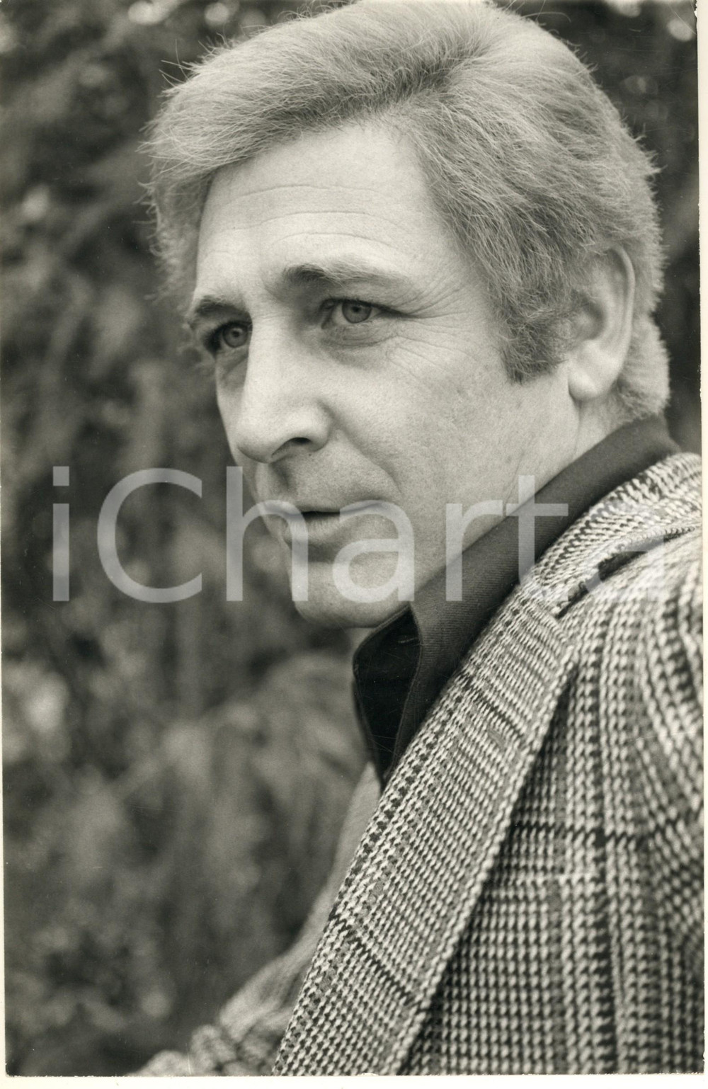 Fotografia d epoca originale 1975 ca COSTUME ITALIA Attore Ugo PAGLIAI  Ritratto Foto 20x30 cm 5 1