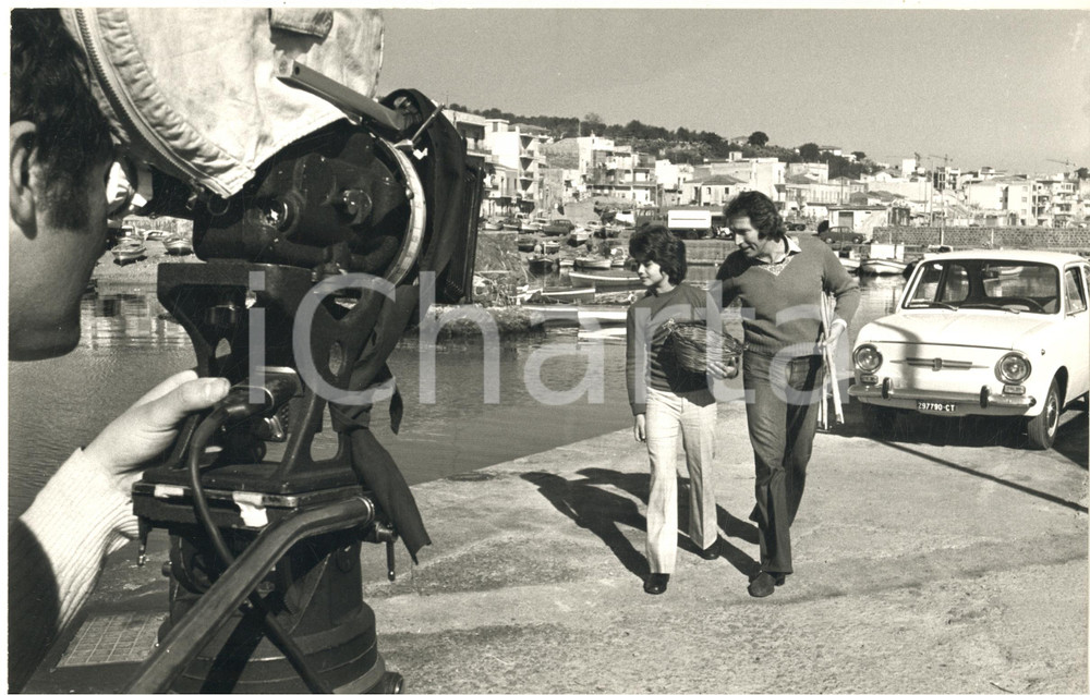 Fotografia d epoca originale 1974 SICILIA CINEMA Film Catene  Maurizio MERLI Marco LIOFREDI Foto 3 1