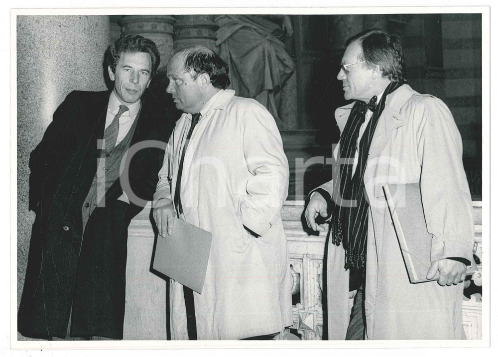 Fotografia d epoca originale 1984 WIEN Justizpalast  Hans PRETTEREBNER Udo PROKSCH Phot8 17x12 cm 1 1
