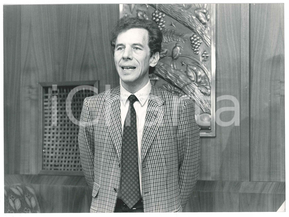 Fotografia d epoca originale 1988 WIEN  LUCONA AFFAIR Hans PRETTEREBNER Author of DER FALL LUCONA Photo 1