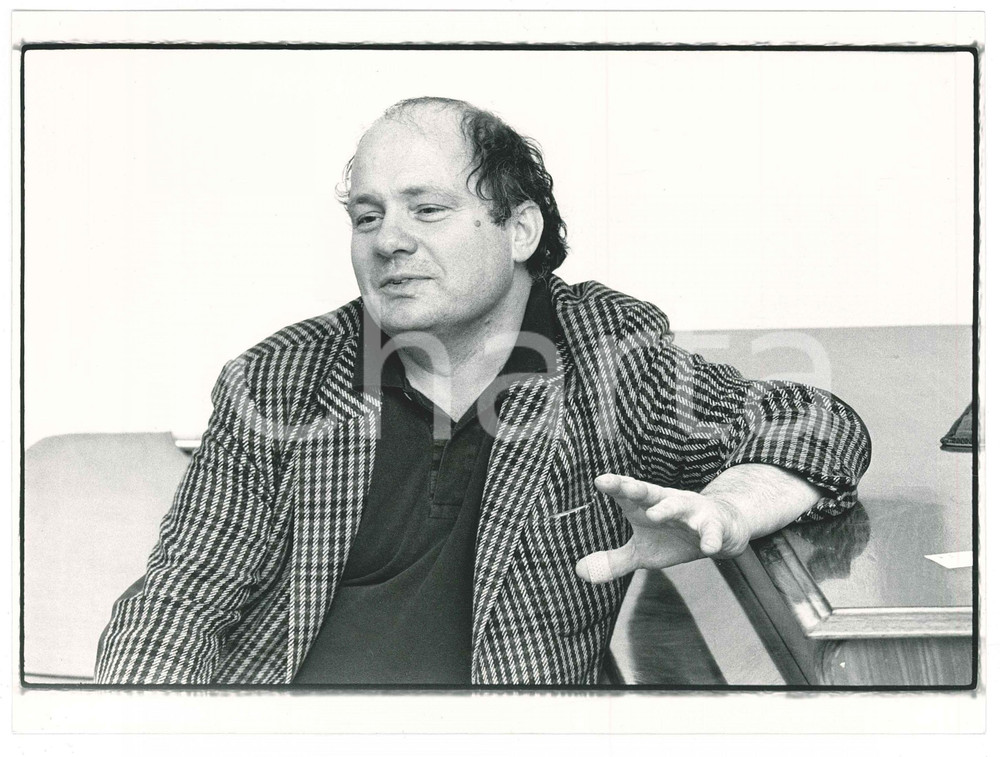 Fotografia d epoca originale 1988 WIEN  LUCONA AFFAIR Udo PROKSCH alias Serge KIRCHHOFER Photo 24x18 cm 1