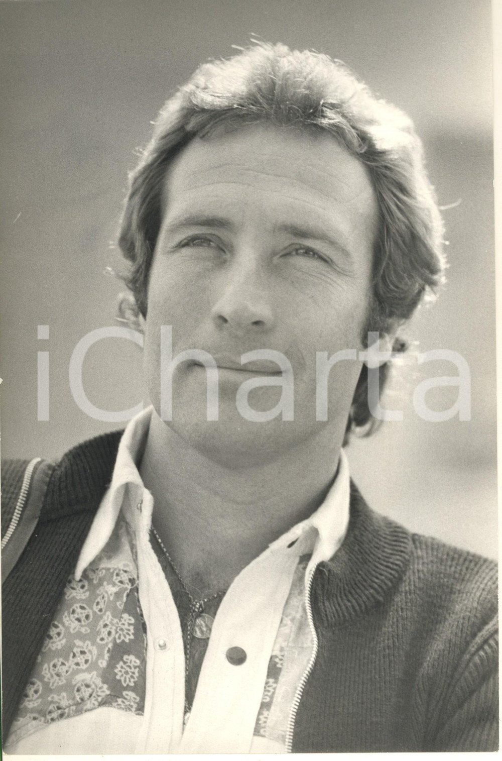 Fotografia d epoca originale 1970 ca CINEMA ITALIA Attore Maurizio MERLI  Ritratto  Foto 20x30 3 1