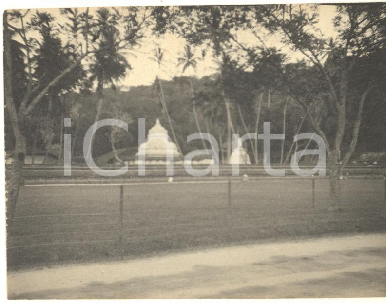 Fotografia d epoca originale 1910 ca KANDY SRI LANKA Temple of the Tooth  Photo 10x8 cm 4 1