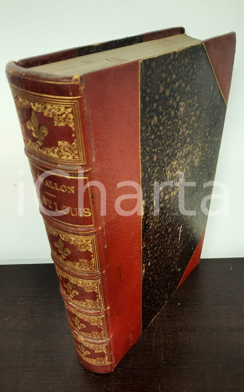 Libro, pubblicazione d epoca 1892 H. WALLON Saint Louis  Ed. Alfred MAME Tours 4 edizione 1