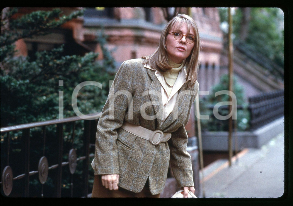 Fotografia d epoca originale 35mm vintage slide 1993 MANHATTAN MURDER MYSTERY Diane KEATON Scena film 1
