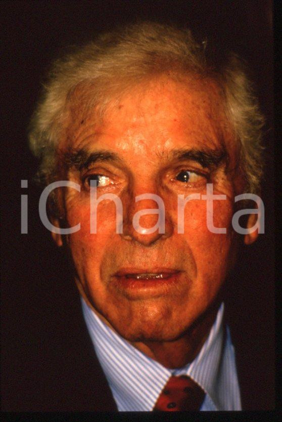 Fotografia d epoca originale 1988 MILANO Burt LANCASTER  35 mm vintage slide 29 1