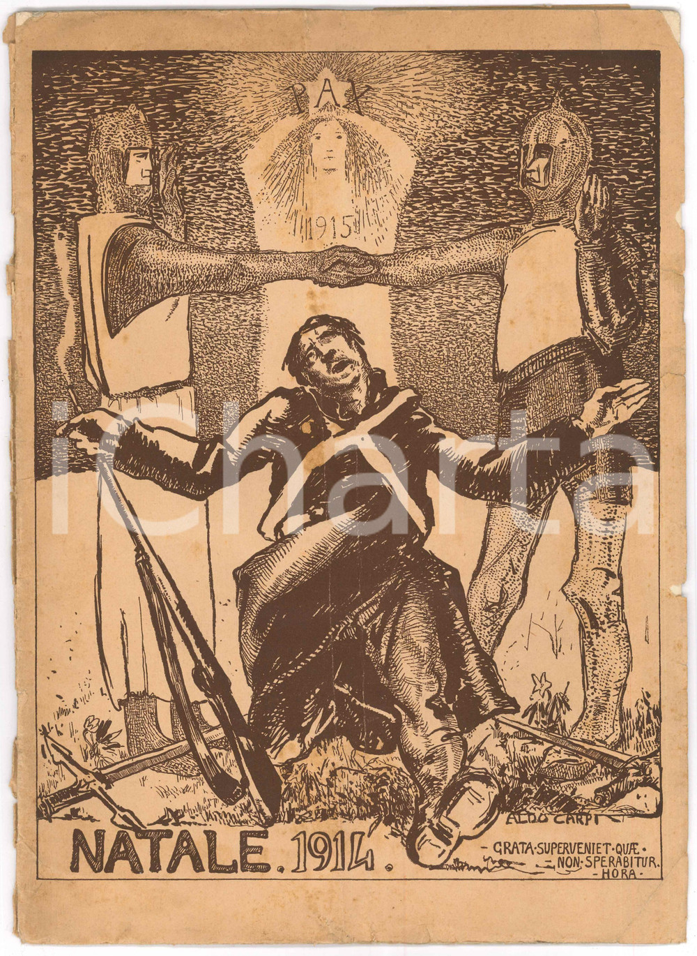 Giornale, rivista storica NATALE 1914  LUGANO Colonia Italiana Numero unico ILLUSTRATO RARO 1