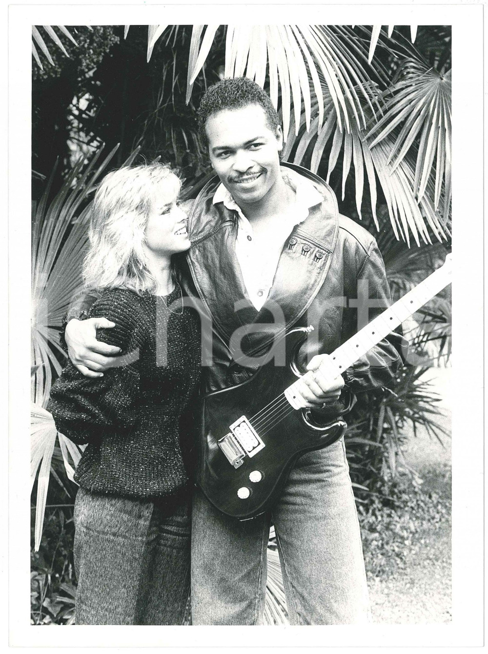 Fotografia d epoca originale 1986 FESTIVAL DI SANREMO  George BENSON  Fotografia 18x24 cm 1 1