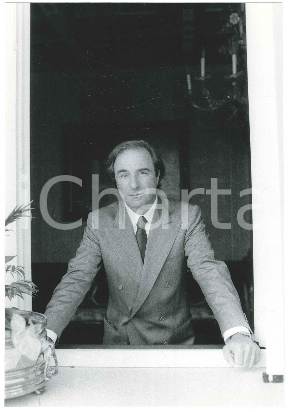 Fotografia d epoca originale 1990 ca ITALIA Pier Maria FURLAN psichiatra  Fotografia 20x29 cm 1