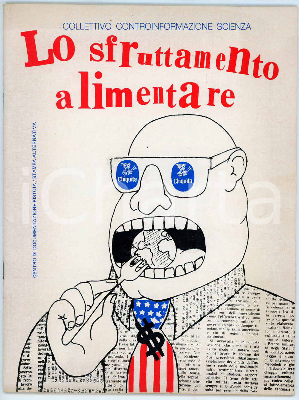 Libro, pubblicazione d epoca 1975 Centro Documentazione Pistoia SFRUTTAMENTO ALIMENTARE Stampa Alternativa 1