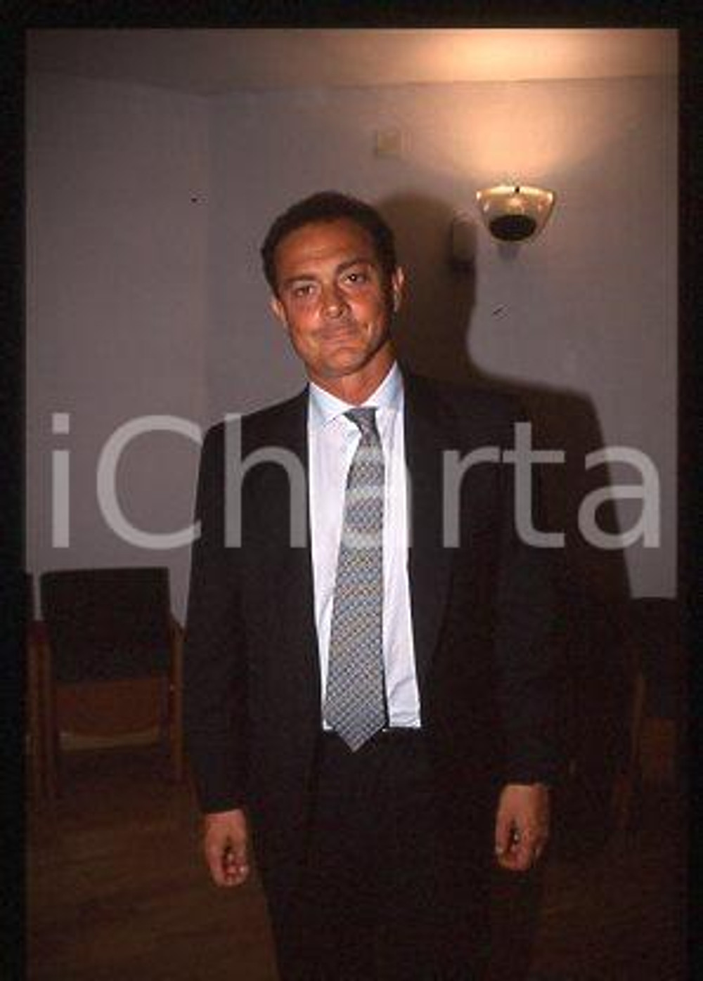 Fotografia d epoca originale Michele GARUFI  ITALY Portrait of a Manager 2000 ca  35 mm vintage slide 6 1