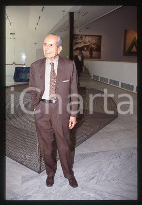 Fotografia d epoca originale Ignazio GARDELLA  ITALIA Ritratto dell architetto 1990ca 35mm vintage slide 17 1
