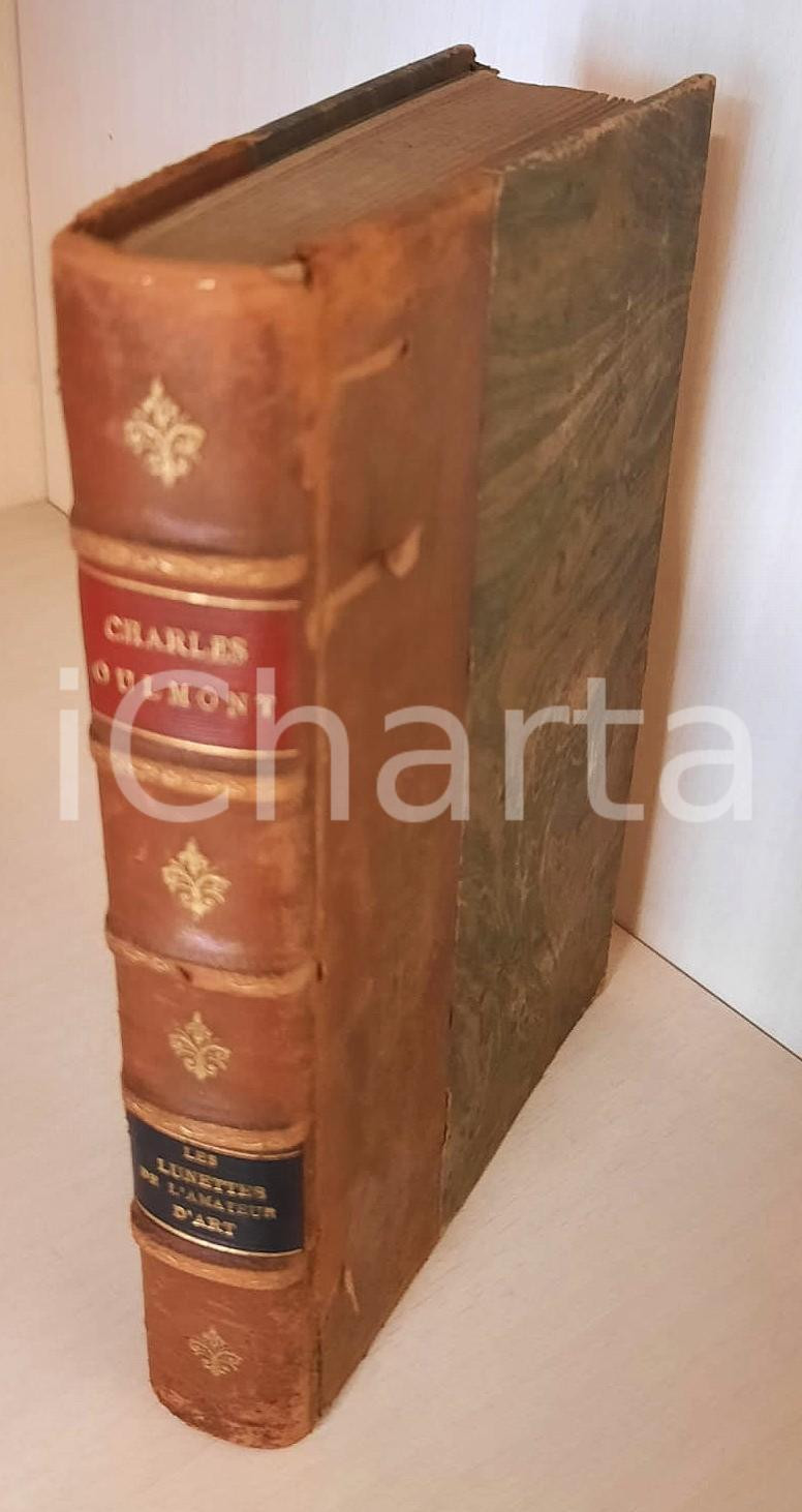 Libro, pubblicazione d epoca 1926 Mons. Charles OULMONT Les Lunettes de l amateur d objets d art Ed. Grasset 1