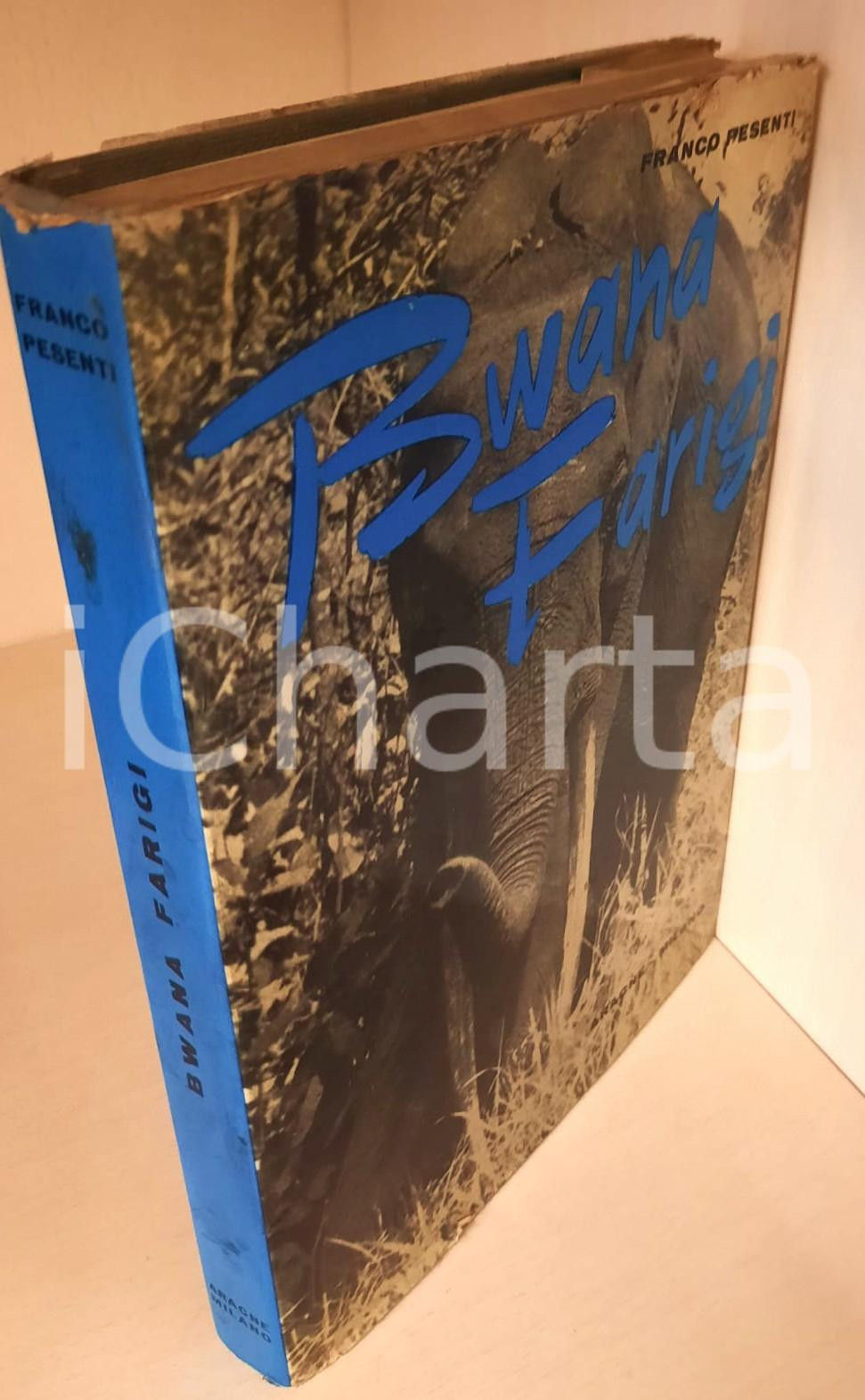 Libro, pubblicazione d epoca 1958 Franco PESENTI Bwana Farigi  Ed. Aracne  Invio AUTOGRAFO 1
