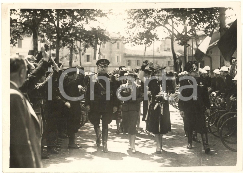 Fotografia d epoca originale 1939 MILANO Inaugurazione sede Canottieri Olona  Lavinia PARENTI madrina Foto 1