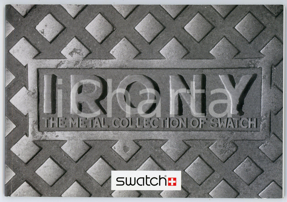 Materiale pubblicitario d’epoca 2000 SWITZERLAND  SWATCH Irony the metal collection  Catalogo 48 pp. 1