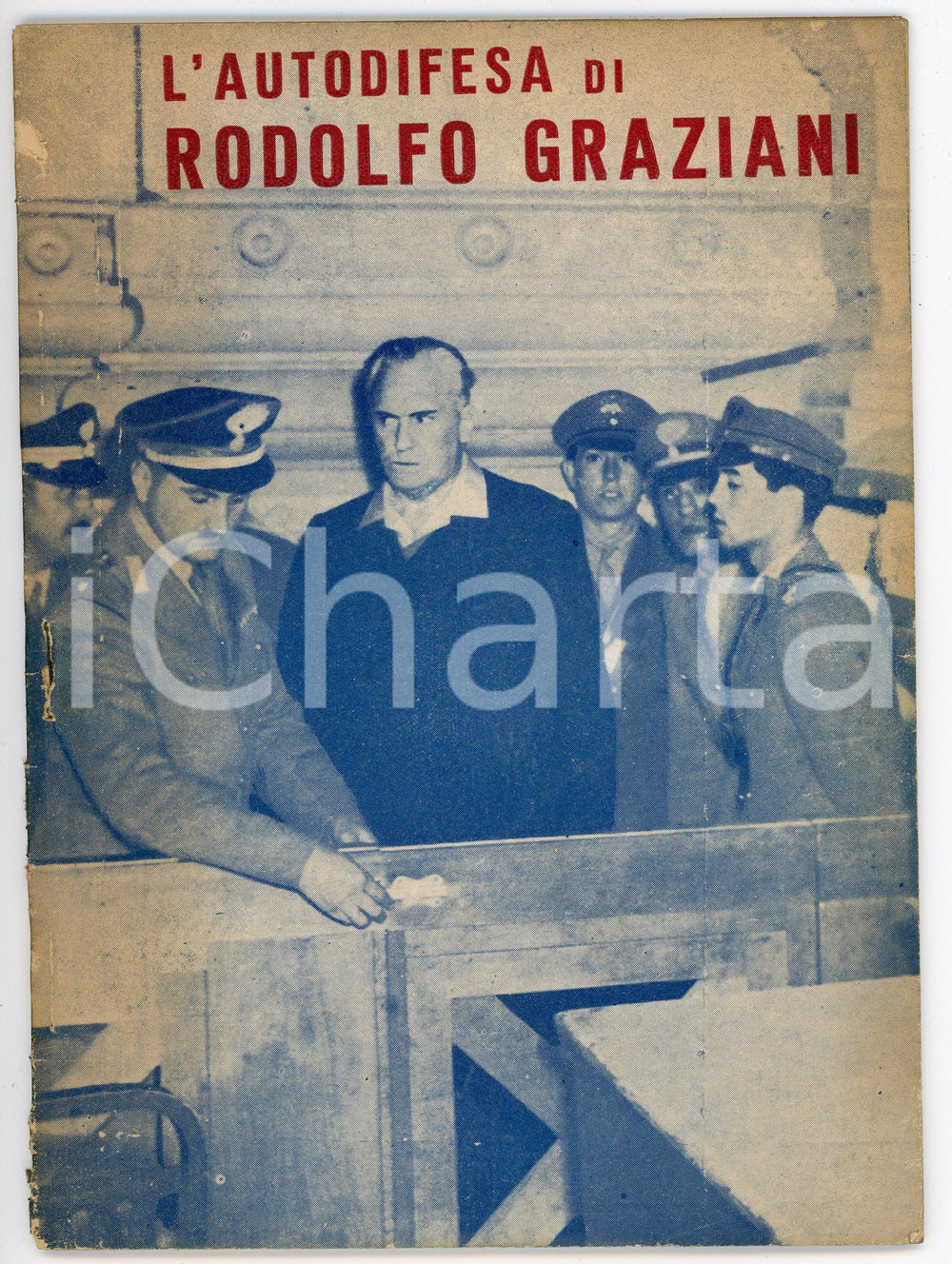 Libro, pubblicazione d epoca 1948 L autodifesa di Rodolfo GRAZANI Edizioni Mediterraneo 1