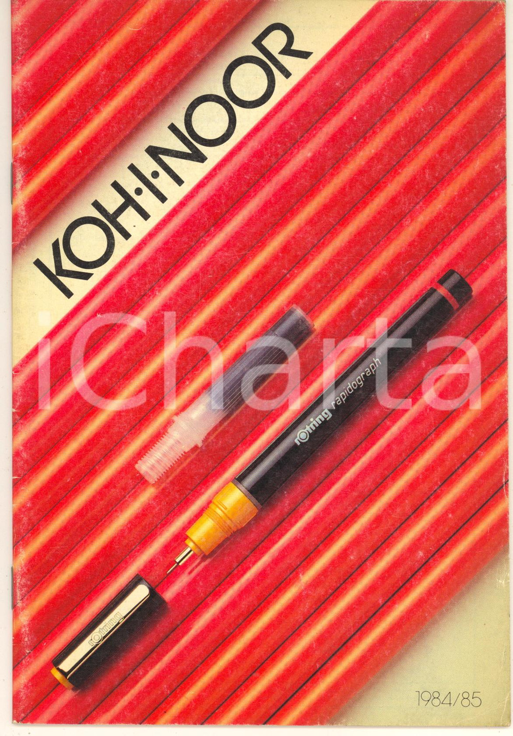 Materiale pubblicitario d’epoca 1984 KOHINOOR Hardtmuth spa  Catalogo articoli disegno e ufficio 30 pp. 1