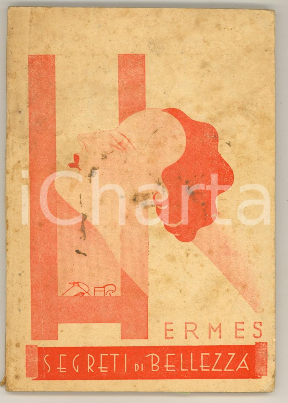 Materiale pubblicitario d’epoca 1934 MILANO Istituto HERMES  Segreti di bellezza Catalogo ILLUSTRATO 176 pp. 1