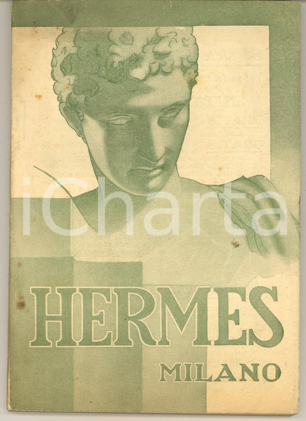 Materiale pubblicitario d’epoca 1935 MILANO Istituto HERMES  Segreti di bellezza Opuscolo ILLUSTRATO RARO 1