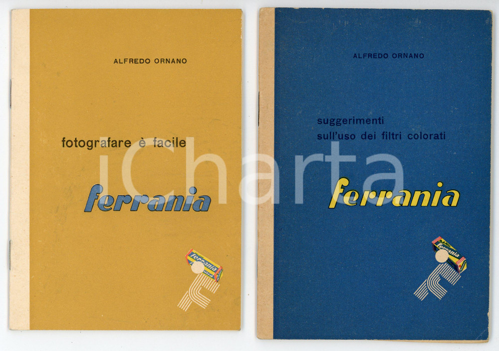 Libro, pubblicazione d epoca 1950 ca FERRANIA Alfredo ORNANO Fotografare è facile  Filtri colorati  Lotto 1