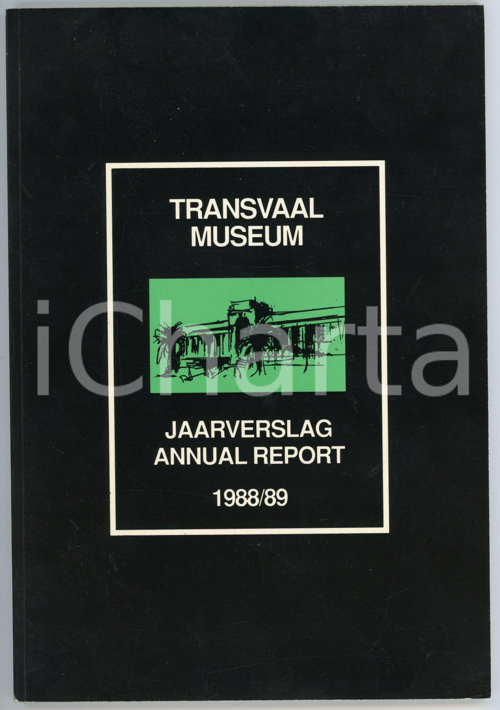 Libro, pubblicazione d epoca 1988/89 PRETORIA Transvaal museum  Jaarverslag annual report  Pubblicazione 1