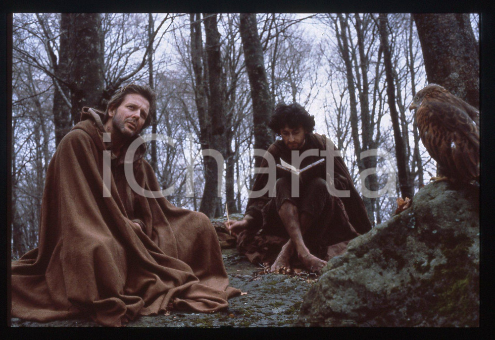 Fotografia d epoca originale 1989 FRANCESCO  Mickey ROURKE in una scena del film 35mm VINTAGE SLIDE 5 1