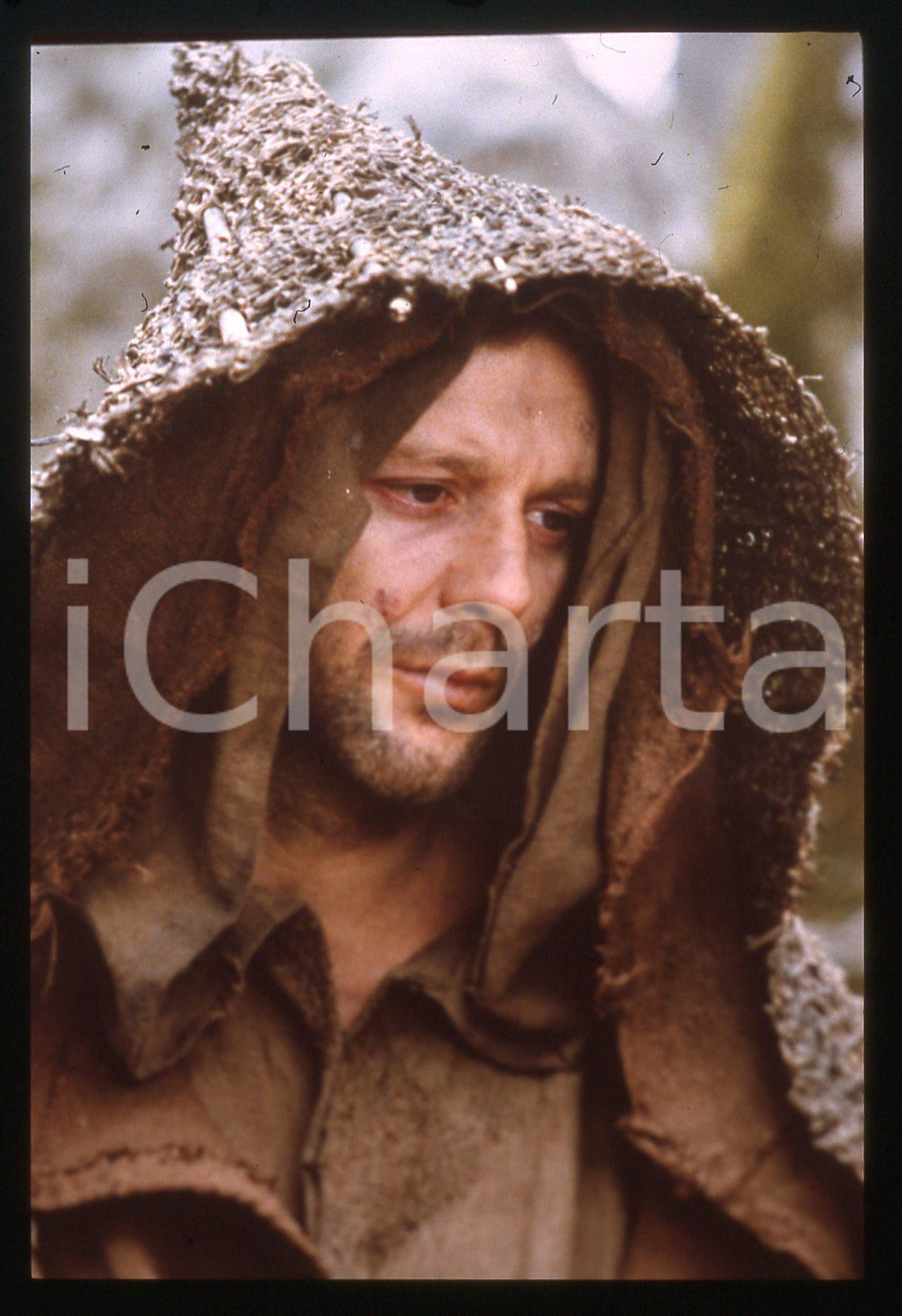 Fotografia d epoca originale 1989 FRANCESCO  Mickey ROURKE in una scena del film 35mm VINTAGE SLIDE 10 1