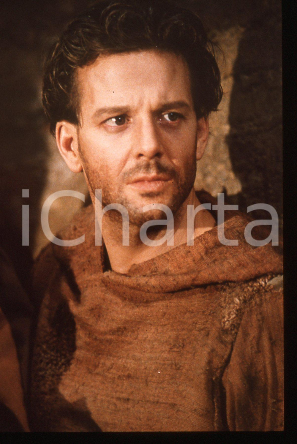 Fotografia d epoca originale 1989 FRANCESCO  Mickey ROURKE in una scena del film 35mm VINTAGE SLIDE 12 1