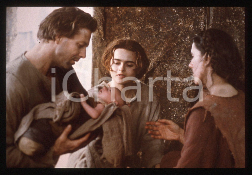 Fotografia d epoca originale 1989 FRANCESCO Mickey ROURKE Helena BONHAM CARTER in scena 35mm VINTAGE SLIDE 3 1